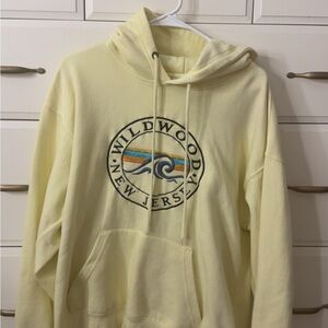 Wildwood New Jersey Yellow Hoodie